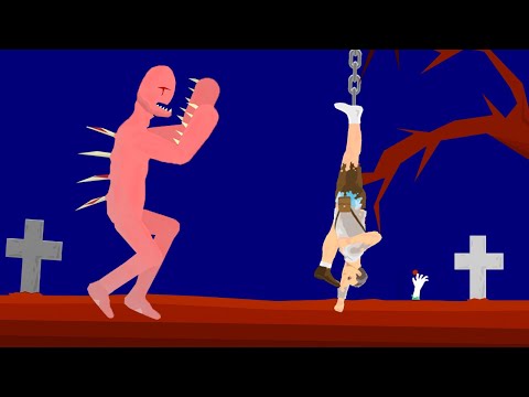 Видео: КАК ВЫЖИТЬ? ОПАСНЫЙ МОНСТР ЗАТАЩИЛ МЕНЯ НА КЛАДБИЩЕ! ПРОШЕЛ САМЫЙ БЕЗУМНЫЙ УРОВЕНЬ В HAPPY WHEELS