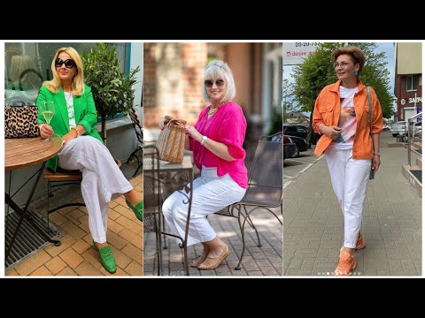 Видео: Натуральные образы для женщин старше 50, 60, 70 лет | Летняя мода 2025 для женщин #womenoutfitsideas