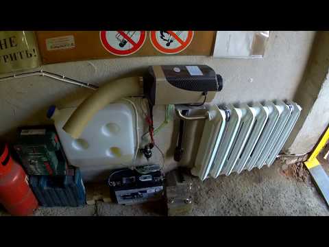 Видео: Сухой фен китайского производства 5 kW с АлиЭкспресс. Отопление в гараже. Часть 2. #49