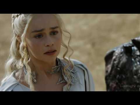 Видео: Алый дракон Дейнерис Таргариен Игра престолов Тэм и Йовин