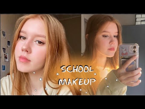 Видео: Макияж в школу 🎒👼🏻 back to school 🌟