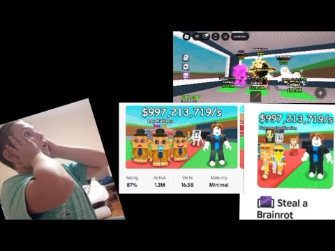 Видео: Играя Steal a Brainrot