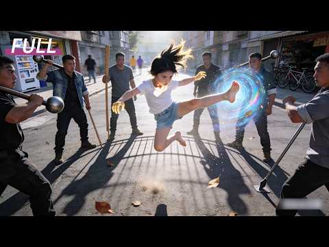 Видео: Девочка зовёт незнакомую женщину мамой. Одним пальцем она заставляет бандитов просить пощады.