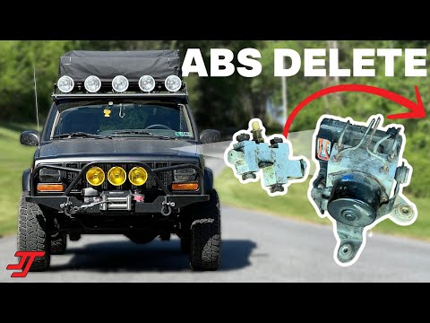 Видео: Удаление ABS НАВСЕГДА на Jeep Cherokee XJ