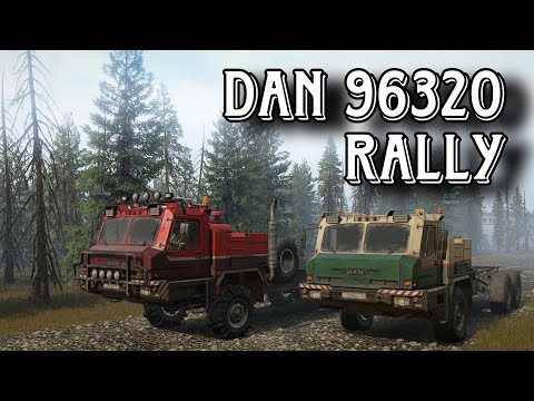 Видео: DAN 96320 - Rally / Snowrunner / Автомобили из игр