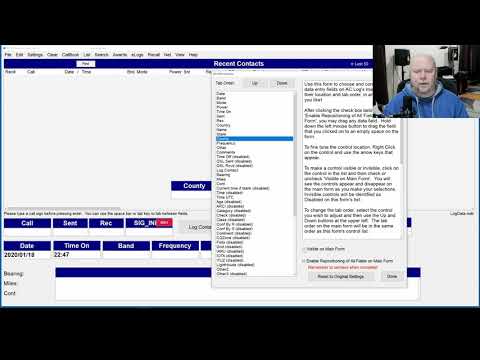 Видео: N3FJP ACLog для активаторов POTA