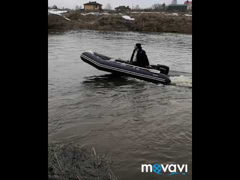 Видео: Весна 2019 первый заплыв. Лодка Аква 3600 нднд под Гладиатор ом 9.9