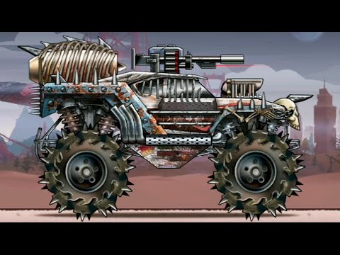 Видео: ЭТАП 5 Монстр ТРАК ZOMBIE Hill Racing прохождение игры про машины против зомби на андроид.