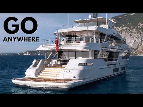 Видео: Экскурсия на яхте Explorer: 2023 Cantiere delle Marche CDM RJ 115 "Stellamar" SuperYacht