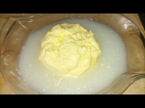 Видео: Առանց խնոցու տնական  կարագ,հարևանի կովի կաթով#կարագ#домашнее# масло(սերը եռացնել, գոլի նոր  մերել)