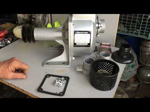 Видео: Помпа водяная со шкивом под универсальный привод.Это ни реклама это информация!)Я же её не хвалю.