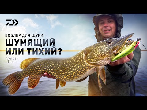 Видео: ВОБЛЕР ДЛЯ ЩУКИ: ШУМЯЩИЙ ИЛИ ТИХИЙ? x АЛЕКСЕЙ ШАНИН