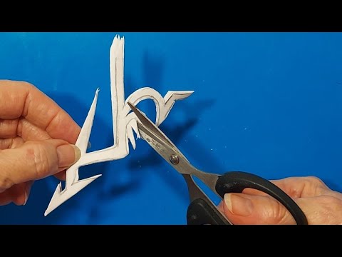 Видео: Все в ШОКЕ ! От снежинки ГЛАЗ неОТОРВАТЬ!как вырезать #снежинки бумаги #узорыдляснежинок #snowflakes