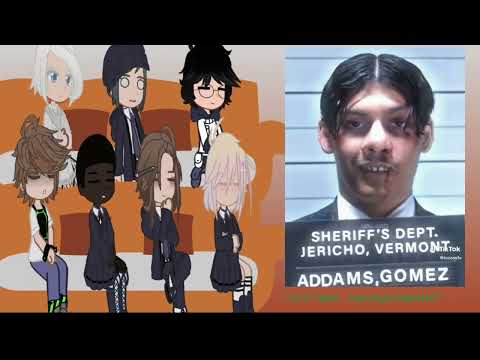 Видео: реакция Уеднесдей на семейку Аддамс #гачаклуб