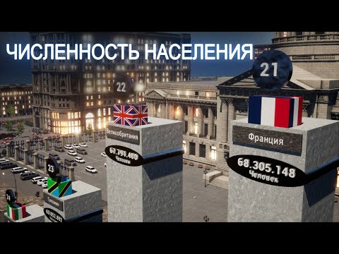 Видео: Общая Численность Населения По Странам Мира 2023 / Сколько Человек В Стране?