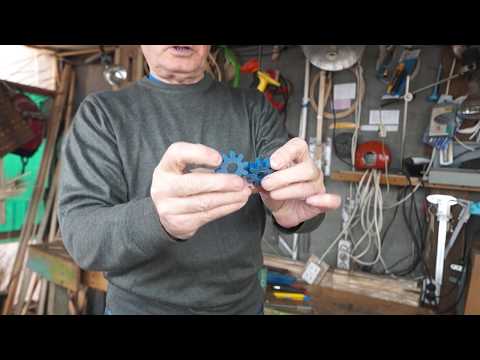 Видео: Изготовление шестерней из полимера в условиях домашней мастерской.