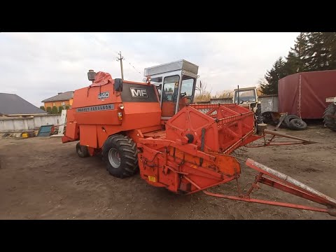 Видео: Massey Ferguson 440 з кабіною та січкарнею
