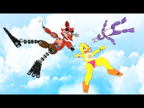 Видео: FNAF: Рэгдолл Прыжки и Падения Аниматроников [GMOD] - Серия 40
