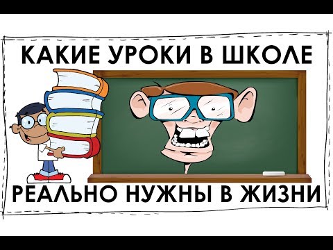 Видео: Какие уроки в школе реально нужны в жизни?
