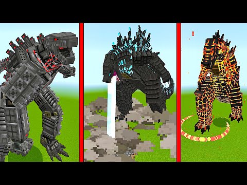 Видео: ЛУЧШИЙ МОД НА ГОДЗИЛЛУ В МАЙНКРАФТ Minecraft Godzilla