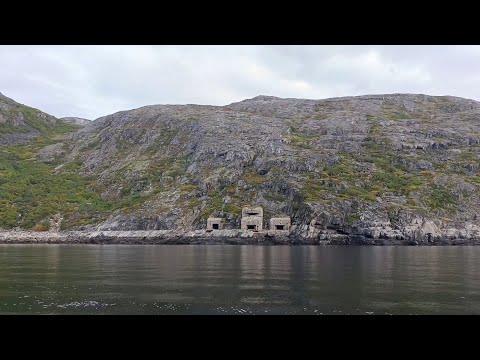 Видео: Немецкая торпедная батарея Siebruniemi в Баренцевом море