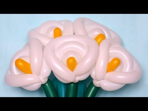 Видео: Каллы из шаров / Callas of balloons (subtitles)