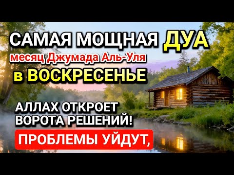 Видео: САМАЯ СИЛЬНАЯ ДУА в ВОСКРЕСЕНЬЕ! РИЗК, БОГАТСТВО, УСПЕХ, СЧАСТЬЕ!