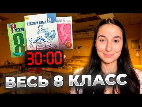 Видео: Все Правила Русского Языка за 28 минут - 8 класс