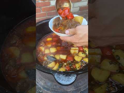 Видео: POTATOES with BEEF in a CAULDRON / КАРТОШКА с ГОВЯДИНОЙ в КАЗАНЕ #food #cooking #cookingfood #рецепт