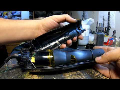 Видео: как ФЕН , неразборный , открыть и почистить от намотавшихся волос  ?