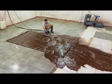 Видео: Удовлетворительная подборка чистки ковров | Самая тяжелая работа в мире
