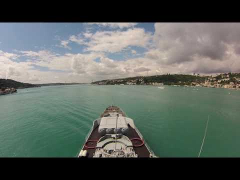 Видео: СКР "Ладный" Средиземное море 2015 год