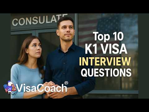Видео: 10 главных вопросов на собеседовании по визе K1 и как на них ответить