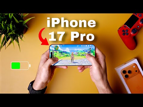 Видео: Игры на iPhone 17 Pro | ПОЛНАЯ разрядка аккумулятора!