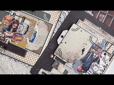 Видео: Блокноты 📓 Как делаю файловый альбом 🎞️💝Проект «Школьные истории»
