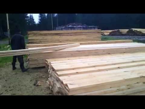 Видео: Вудмайзер ЛТ-40 Продажа доски Wood-mizer LT-40 распиловка