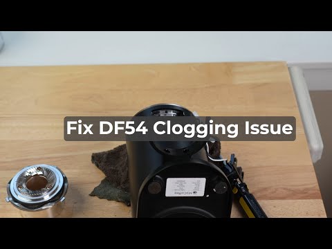 Видео: Устранение неполадок, связанных с засорением DF54