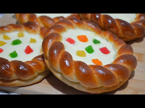 Видео: Ватрушки с плетёным бортиком.🥰Оригинальная подача классики | Танюшина кухня