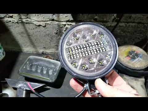 Видео: Трактор МТЗ 80.доработка крепления фар под снеговой отвал.