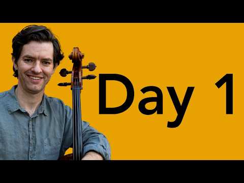 Видео: Подготовка к игре на виолончели для начинающих взрослых – день 1. Курс игры на виолончели для нач...