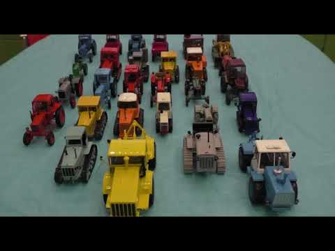 Видео: Коллекция Трактора СССР обзор моделек тракторов масштаба 1:43