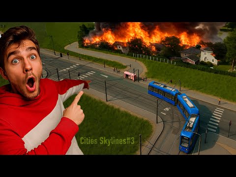 Видео: Я ПОСТРОИЛ ТРАМВАЙ и ГИГАНСТКИЙ ЗАВОД | Cities Skylines #3