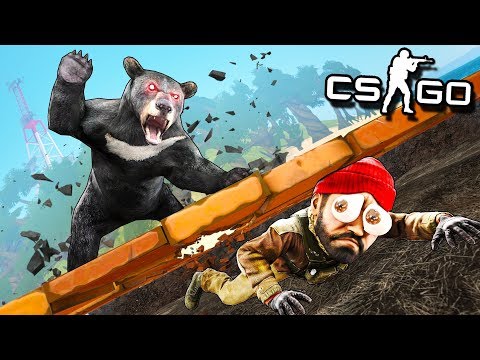 Видео: КАК ТЫ ТУДА ЗАЛЕЗ? ЗЛОЙ МЕДВЕДЬ ПОПАЛ В ТРОЛЛЬ ЛОВУШКУ! МУТАНТ МАНЬЯК ИЩЕТ НАС - МАНЬЯК CS:GO