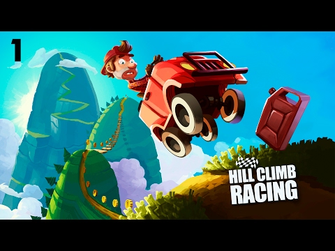 Видео: МАШИНКИ HILL CLIMB RACING #1 ГОНКИ прохождение Игра