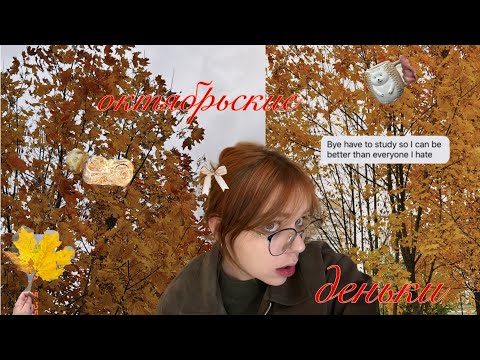 Видео: тихий октябрьский влог🕯️/день учителя