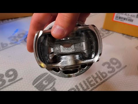 Видео: Так выглядит Поршень оригинальный на Хонда K24Z3 K24Z7 K24Z9