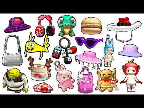 Видео: ВСЕ ВЕЩИ В РОБЛОКС 2025!!! 500 вещей бесплатно #1