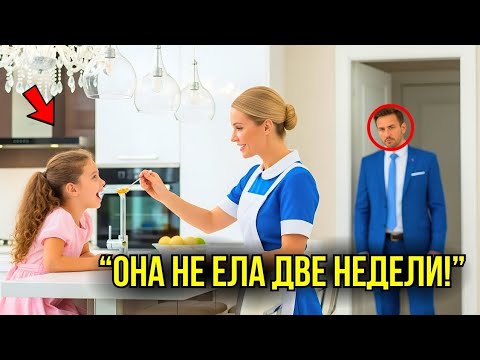 Видео: Дочь Миллиардера Не Ела Неделями После Смерти Матери – Пока Новая Няня Не Сделала Невозможное