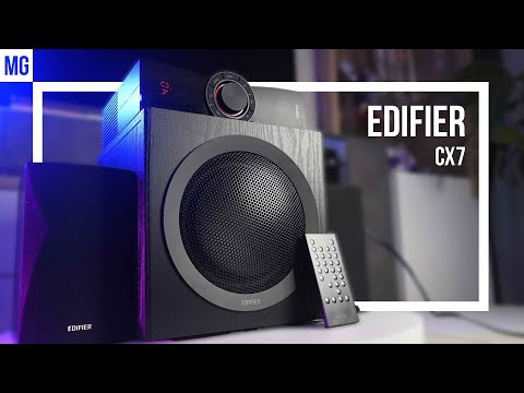 Видео: 🔊 EDIFIER CX7 — 2.1 Колонки для компьютера, музыки и развлечений с глубоким басом.