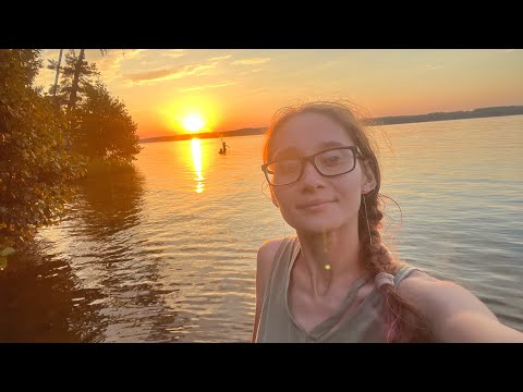 Видео: Выходные на Десногорском водохранилище с палатками